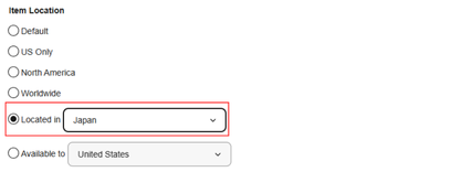 ロケーションを選択する 画像